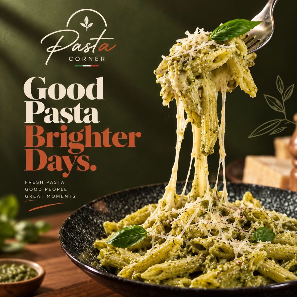 Pasta Corner à Tanger, restaurant de pâtes fraîches italiennes